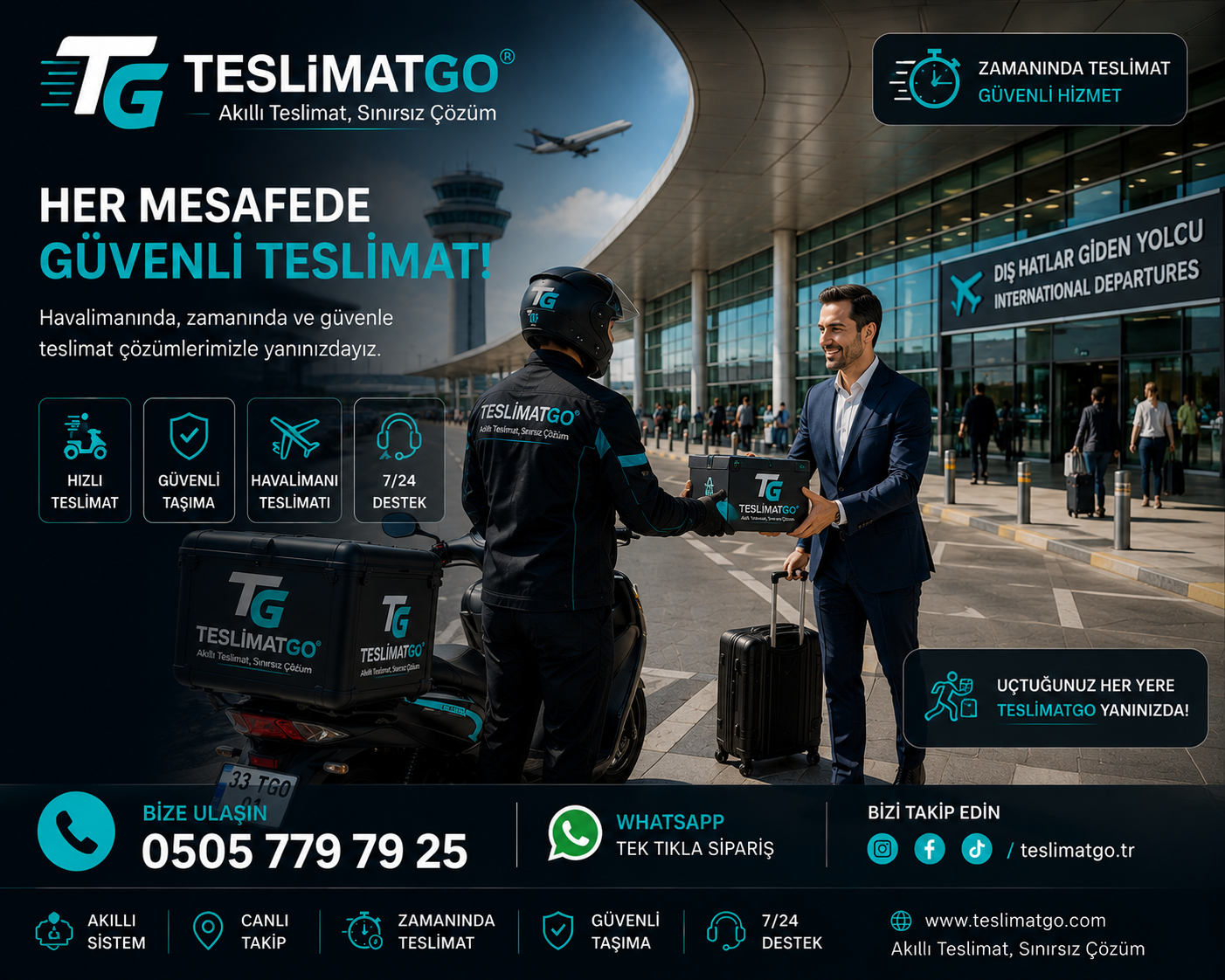 Havalimanı teslimat hizmeti