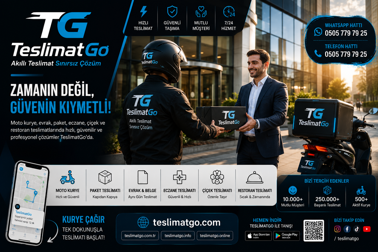 TeslimatGO kurye ve teslimat çözümleri